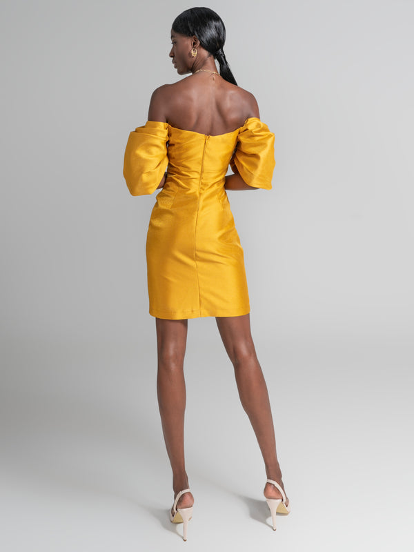 Emmy yellow Dress