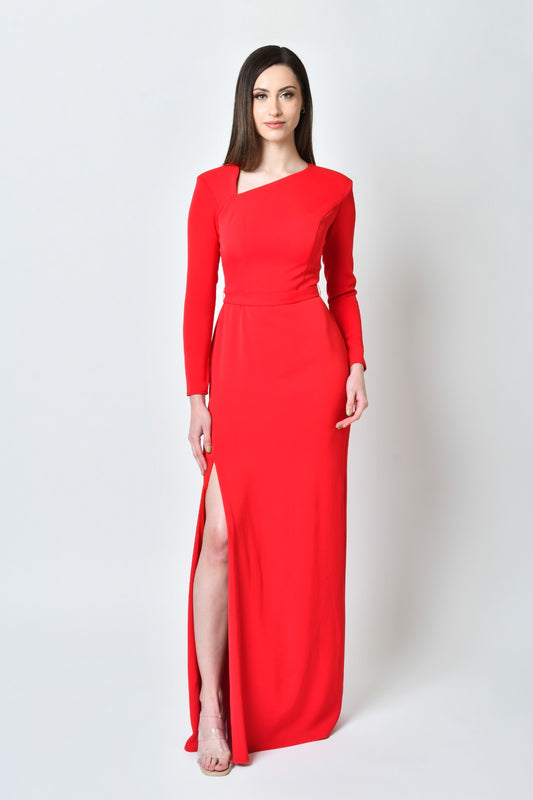 Katie Red Dress