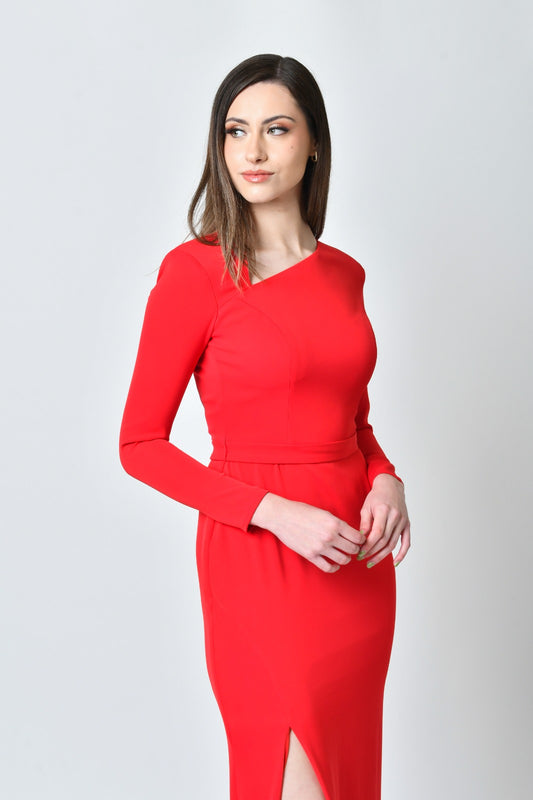Katie Red Dress