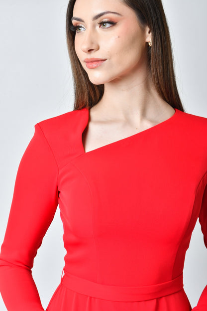 Katie Red Dress