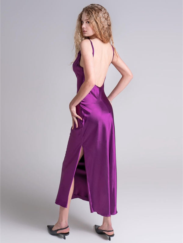 Sumara Purple Dress