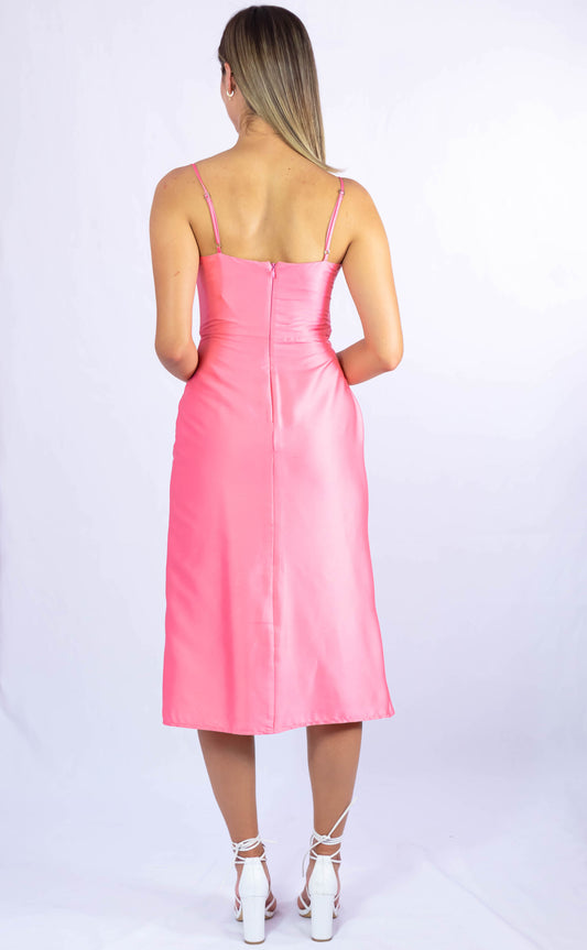 Hada Coral Dress