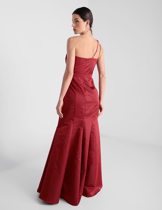 Liana Wine Dress