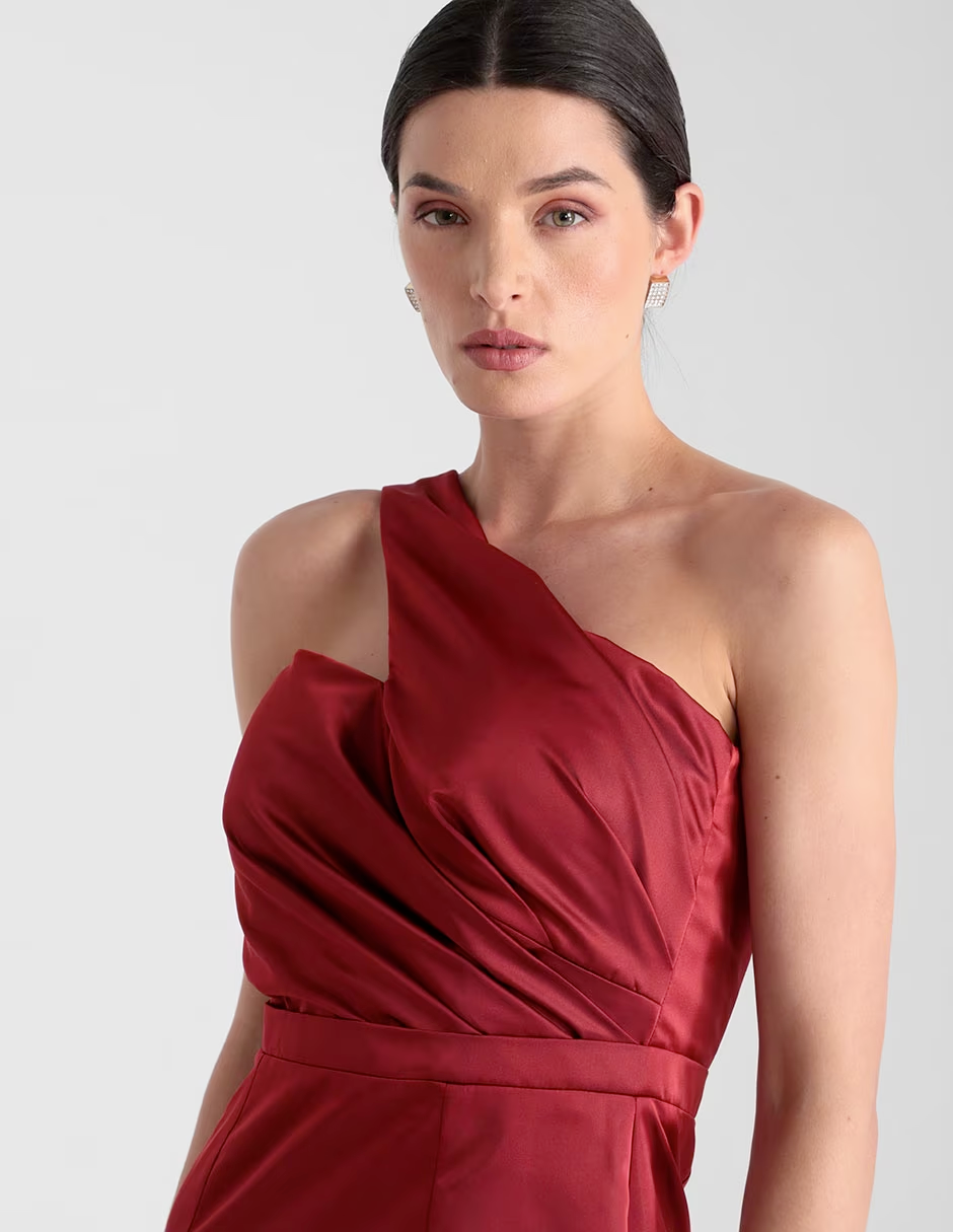 Liana Wine Dress