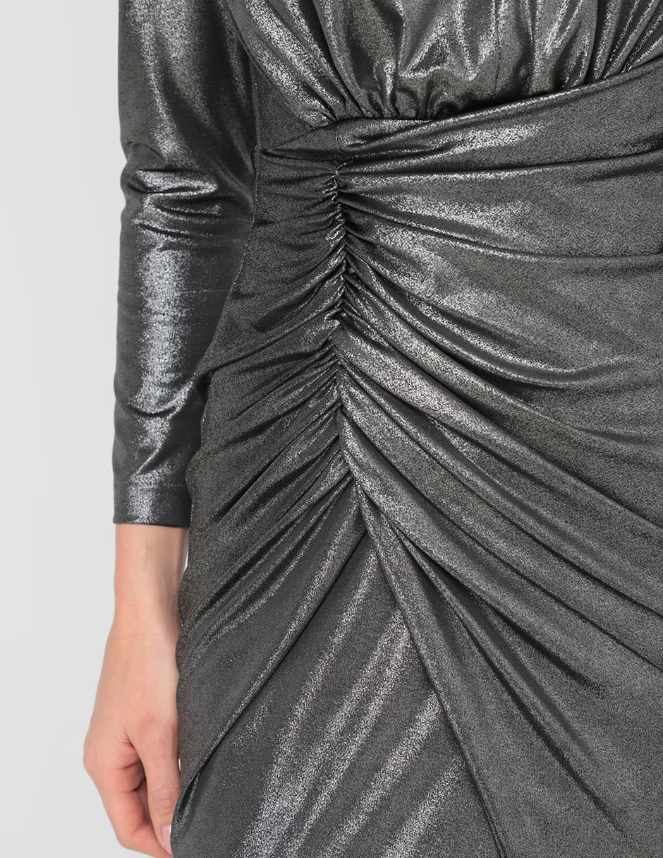 Lia Silver Dress