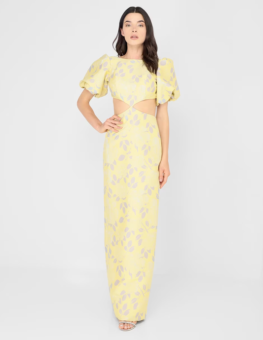 Becka Yellow Dress