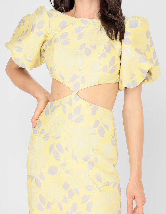 Becka Yellow Dress