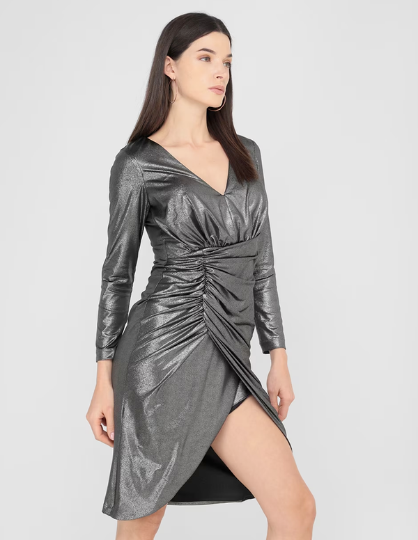 Lia Silver Dress