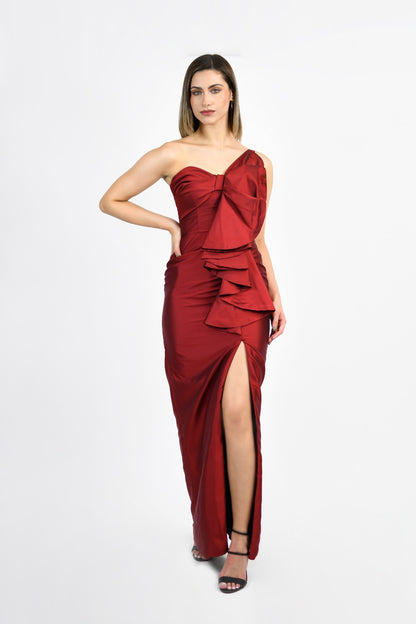 Esme Wine Dress